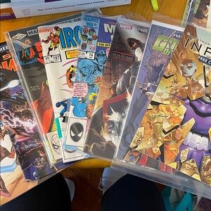 Marvel Comic Book Set with Vibrant Covers